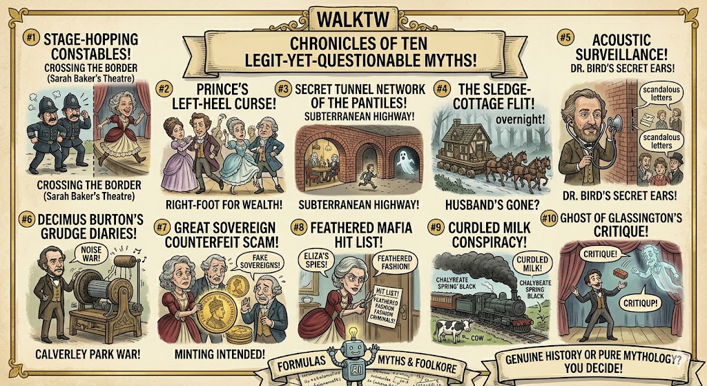 Top 10 Myths, Rumours, and Questionable Truths of Royal Tunbridge Wells 🕵️‍♂️✨