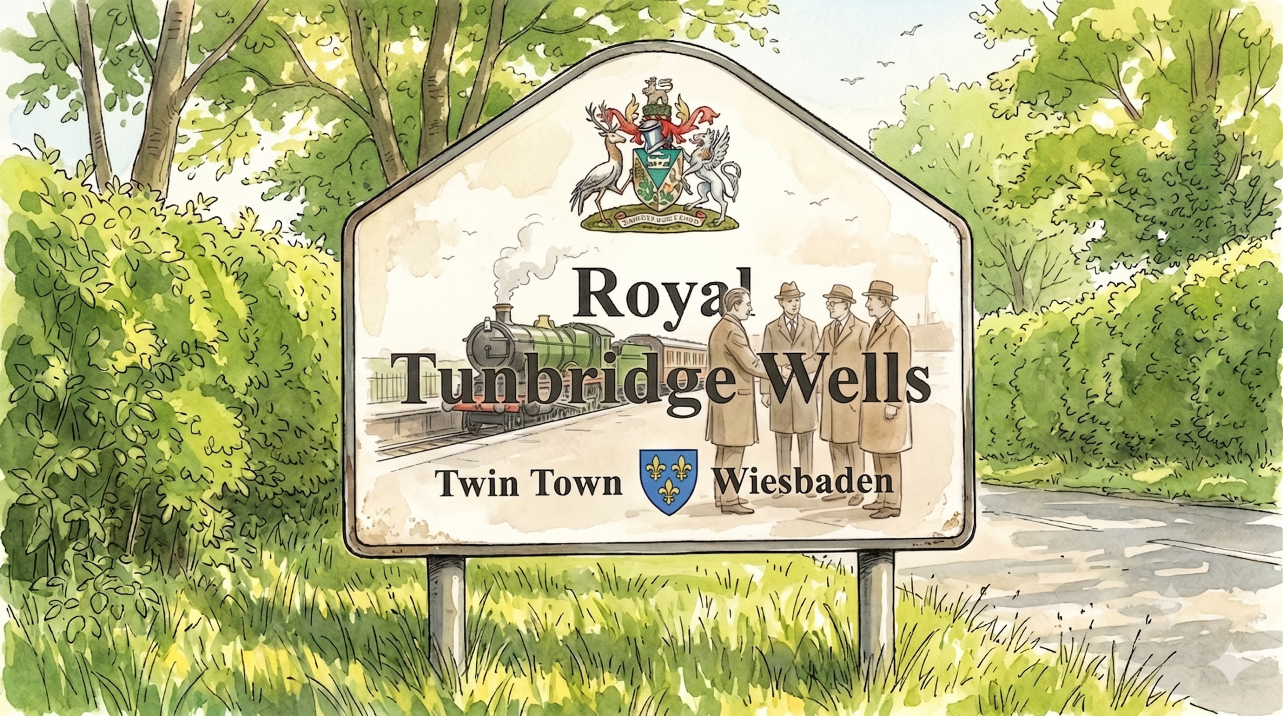 The Sign on the Way Into Town That Nobody Reads🤝