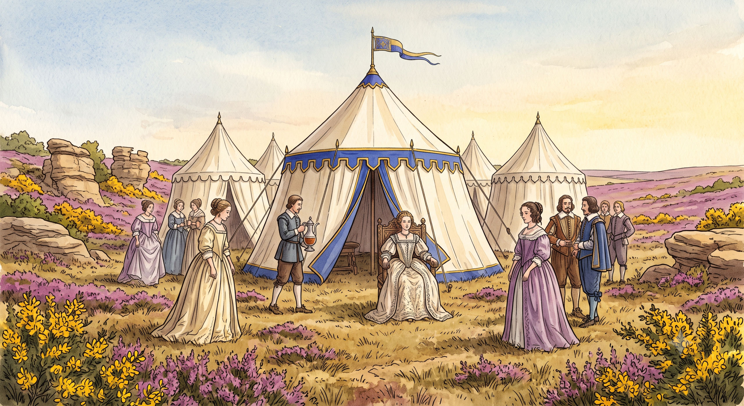 The Queen Who Slept In a Tent