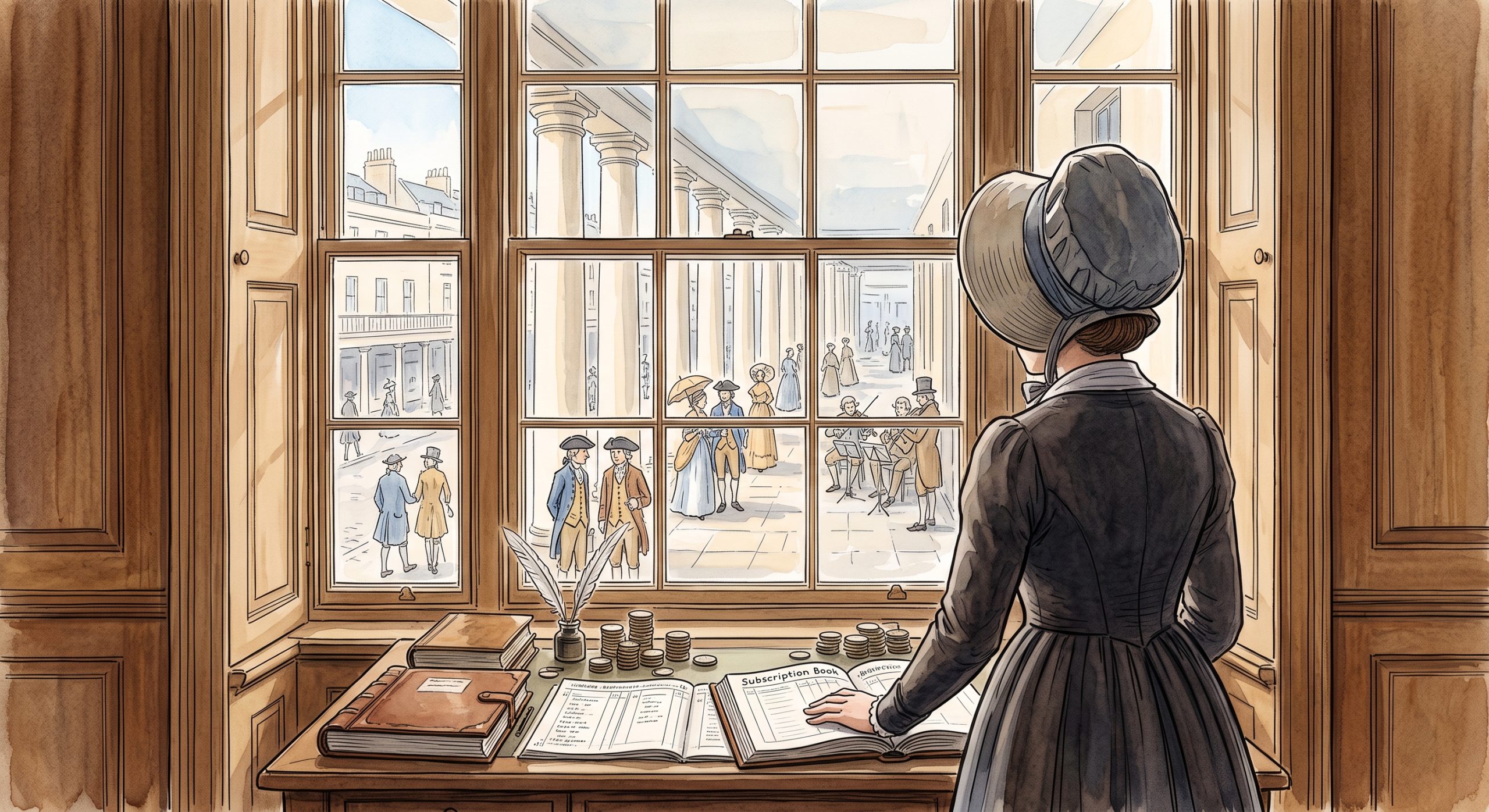 Bath’s Colony, The Woman He Replaced